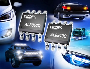 Diodes automotive buck LED drivers