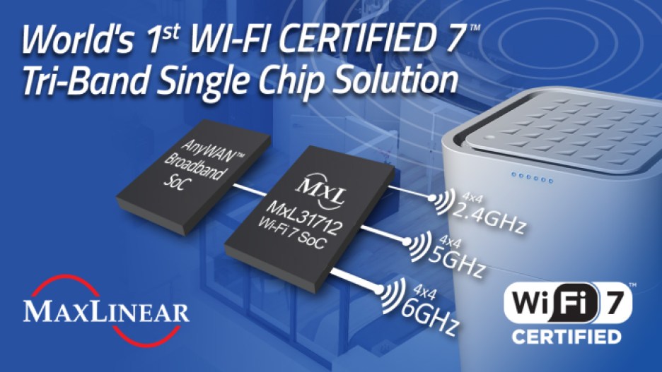 MaxLinear’s Wi-Fi 7 chipsets.