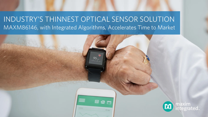 Optical sensor module cuts development time for health-monitoring devices