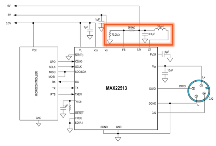 Maxim Integrated Products MAX22531 IO-Link transceiver