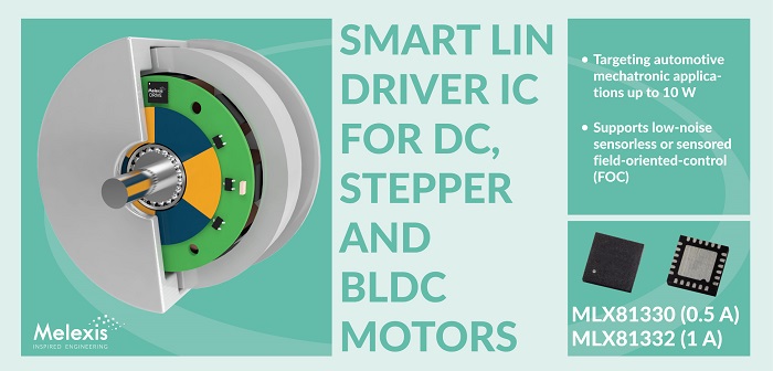 Melexis MLX81330-32 LIN motor drivers