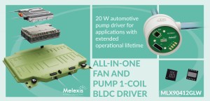 Melexis MLX90412GLW automotive pump/fan driver IC