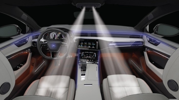 Melexis RGB-LED driver automotive application