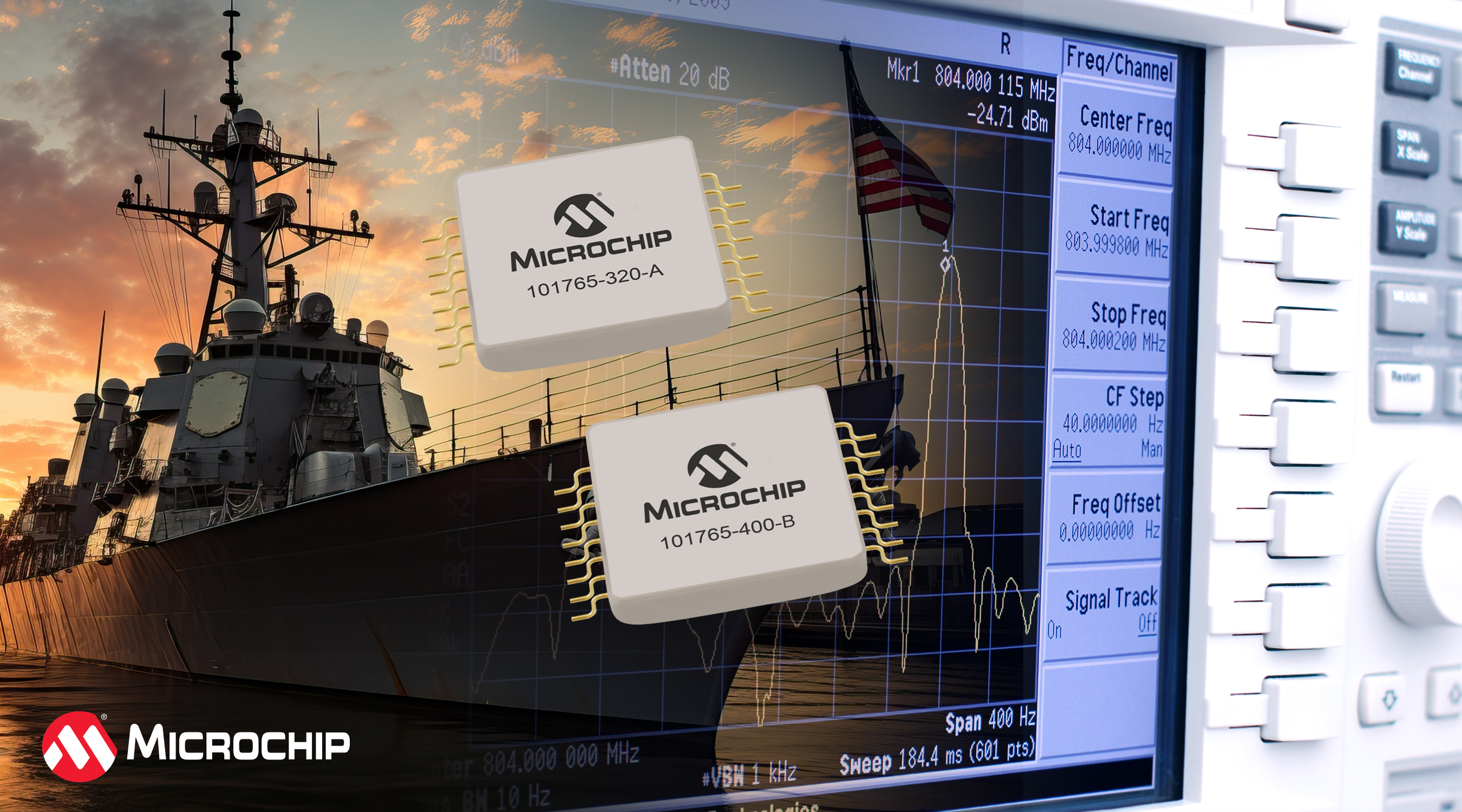 Microchip launches VCSOs for radar applications
