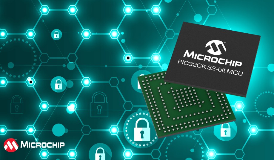 Microchip's PIC32CK 32-bit MCUs.