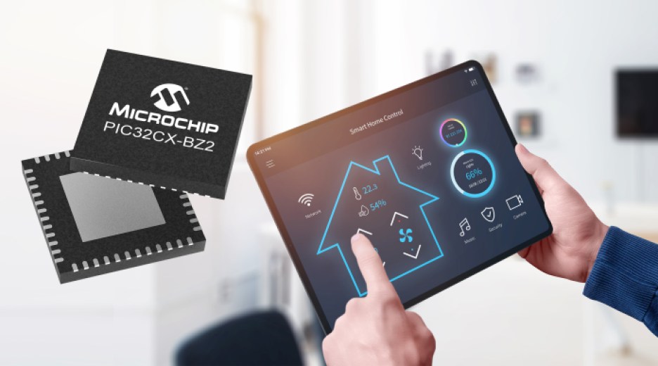 Microchip’s PIC32CX-ZB2 family for smart-home applications