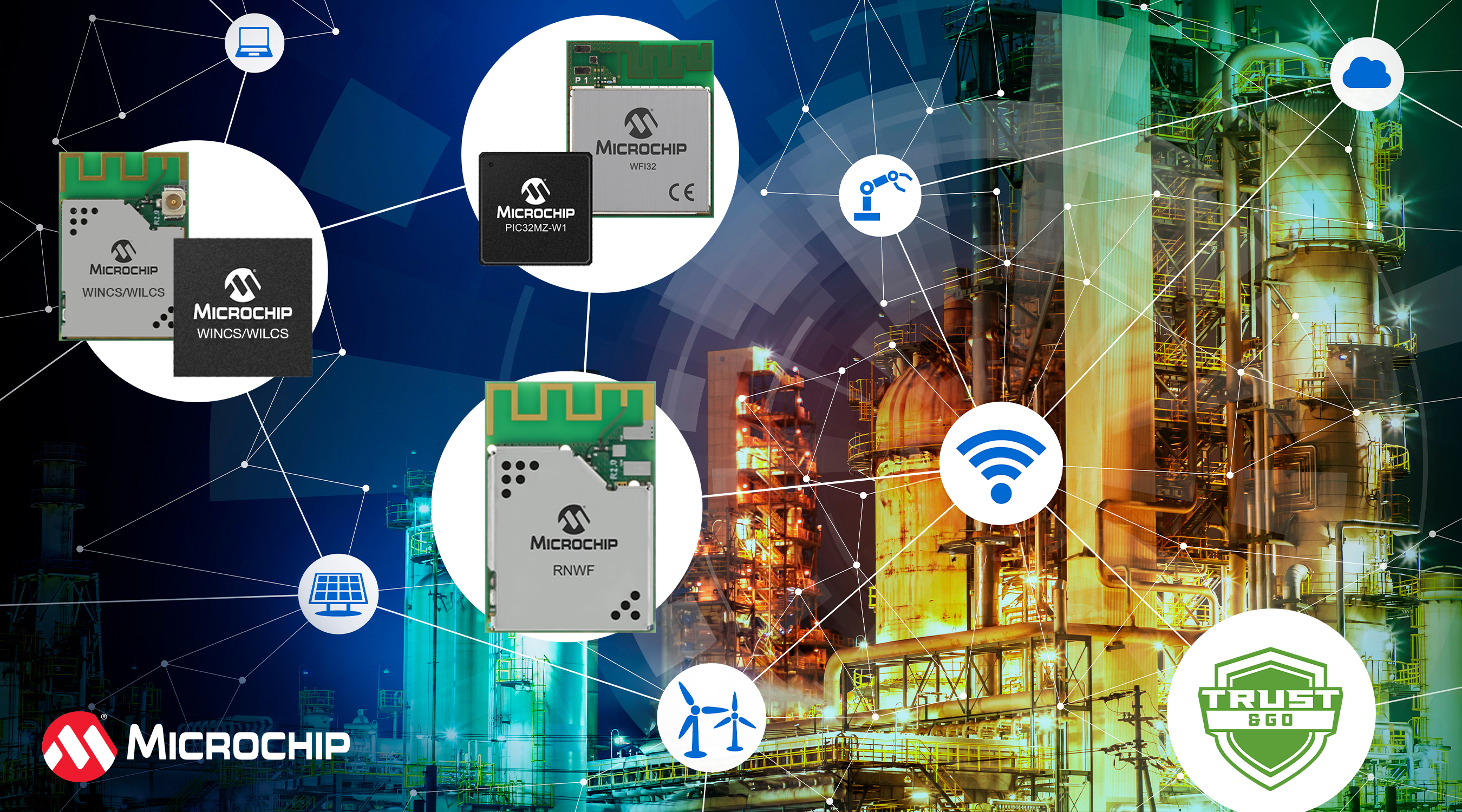 Microchip expands Wi-Fi products for industrial