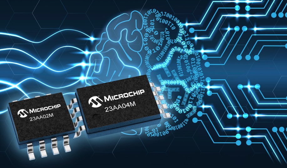 Microchip's serial SRAMs.