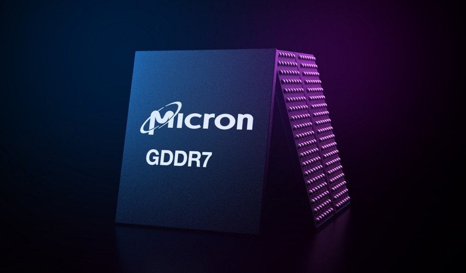 Micron's GDDR7 graphics memory.