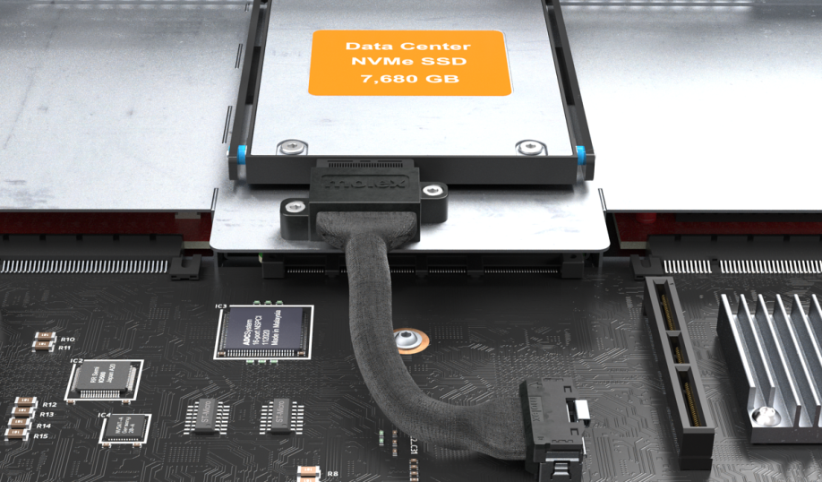 Molex's  KickStart OCP-compliant connector system.