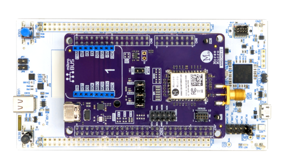 Morse Micro’s MM6108-EKH08 evaluation development platform.