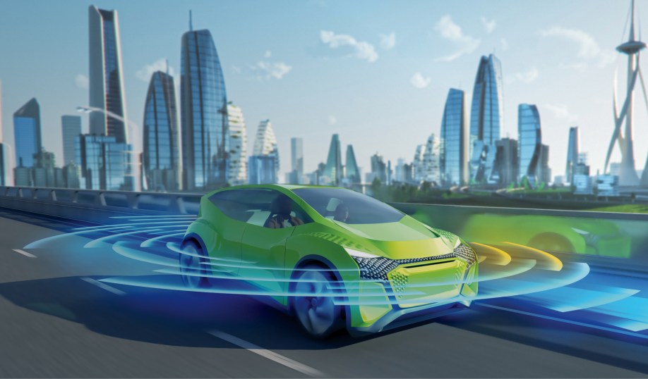 NXP's SAF85xx automotive radar SoC for ADAS and autonomous driving.