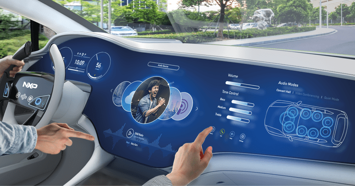 NXP's SAF9xxx family of audio DSPs for automotive infotainment applications.