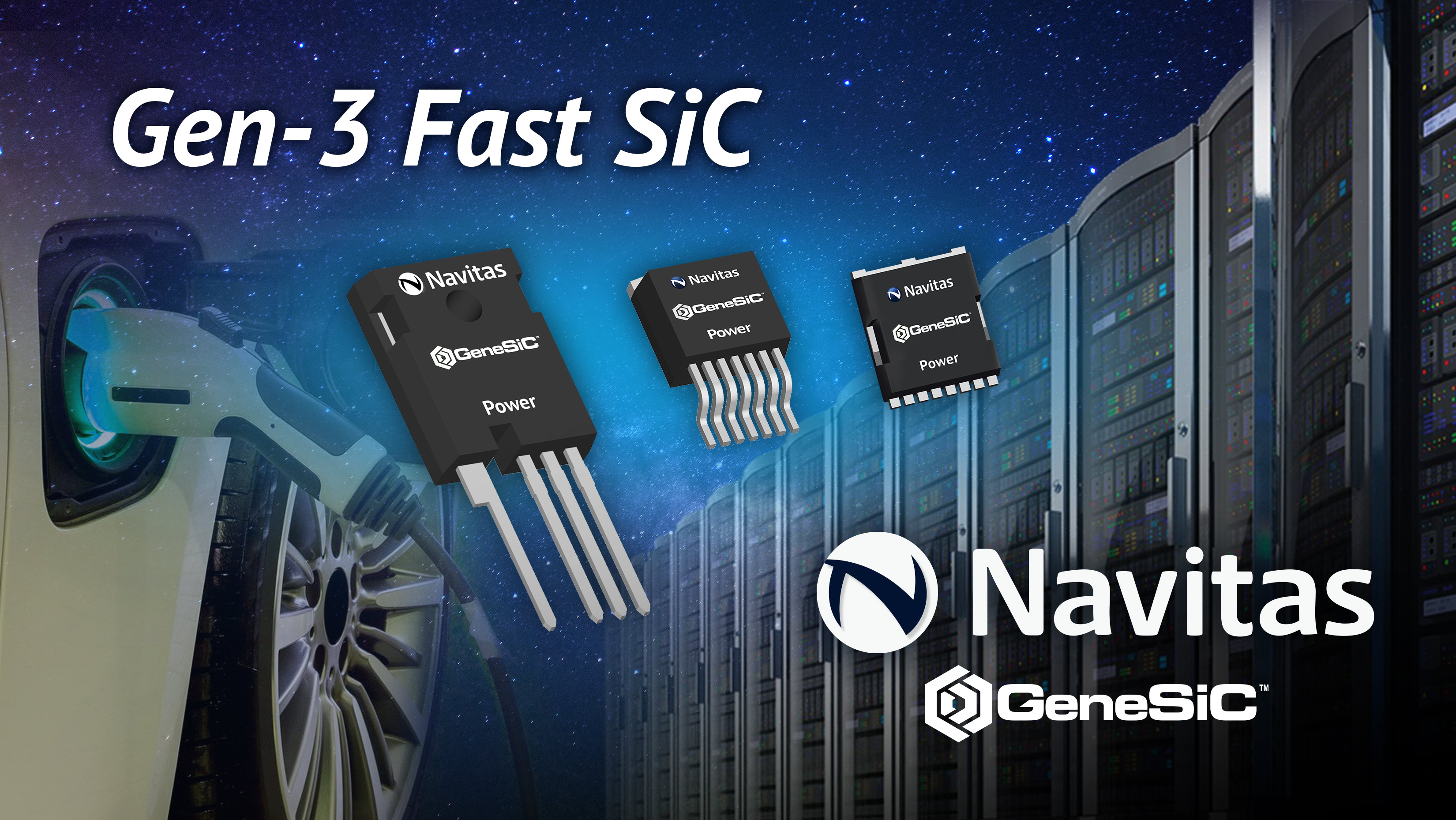 Navitas releases Gen-3 SiC MOSFETs