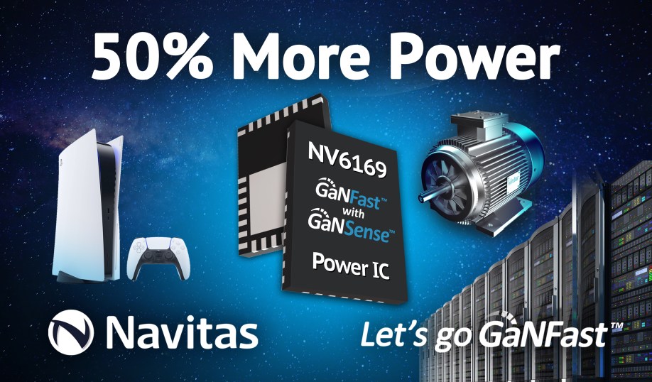 Navitas NV6169 GaN power IC