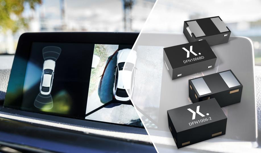 Nexperia's ESD protection devices for automotive interfaces.