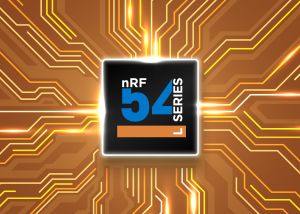 Nordic's nRF54L15 Bluetooth LE SoC.