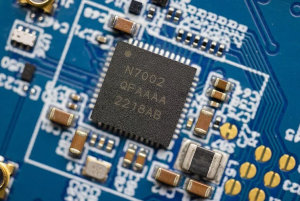 Nordic's first Wi-Fi chip, the nRF7002 Wi-Fi 6 companion IC.