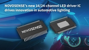 Novensense's NSL21916/24 automotive LED driver.