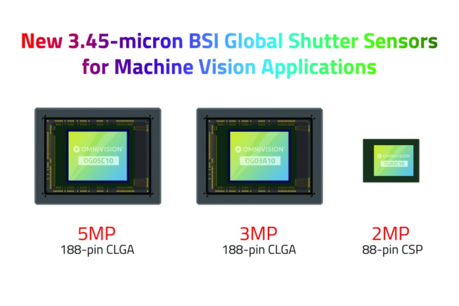 Omnivision's 3.45-micron-pixel BSI GS sensors.