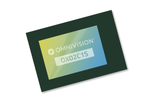 Omnivision’s OX02C1S RGB-IR BSI global shutter sensor for in-cabin driver and DMS systems.