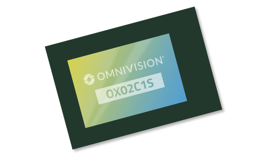 Omnivision’s OX02C1S RGB-IR BSI global shutter sensor for in-cabin driver and DMS systems.