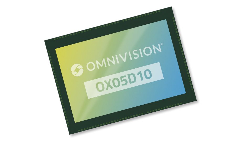 Omnivision's OX05D10 5-MP image sensor.