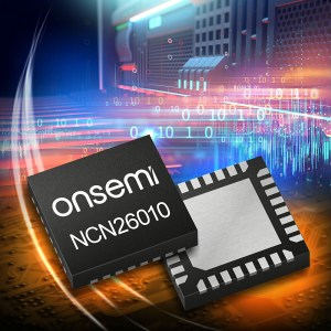 Onsemi's NCN26010 industrial 10BASE-T1S Ethernet controller.