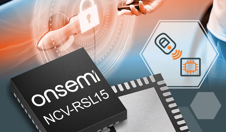 Onsemi's NCV-RSL15 automotive MCU.