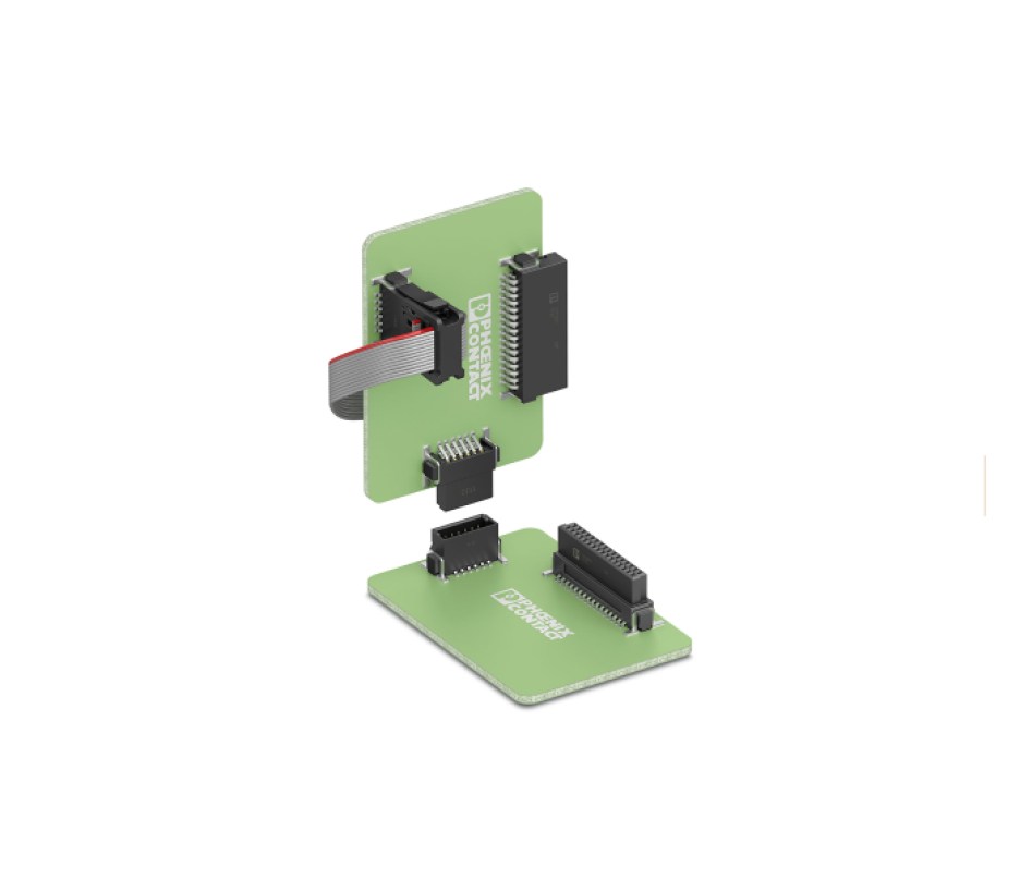 Phoenix Contact’s FR 1.27 board-to-board connector.