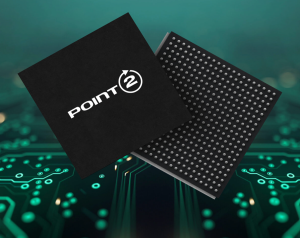 Point2 Technology's 112G mixed-signal SoC for data centers.