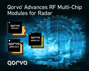 Qorvo's RF multi-chip modules for advanced radar.