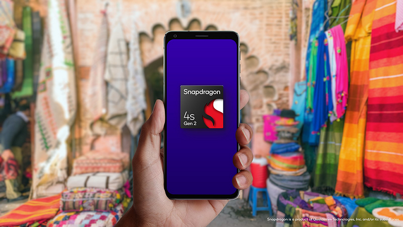 Qualcomm's Snapdragon 4s Gen 2 Mobile Platform 5G chip.