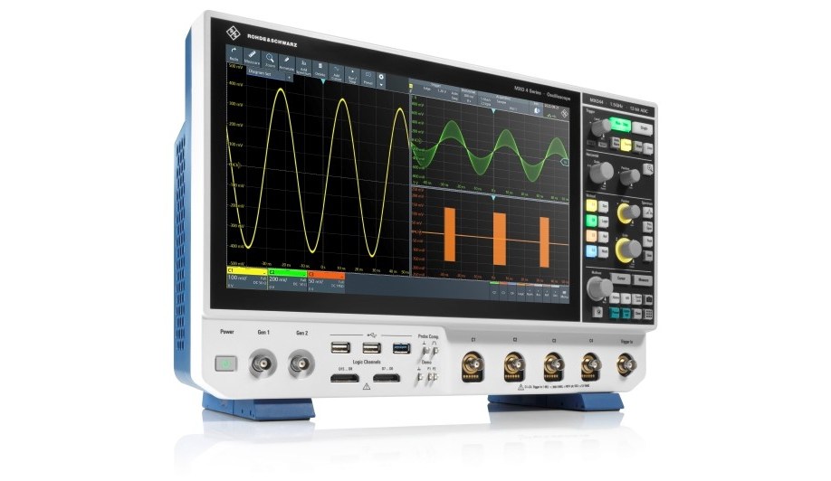 MXO 4 series oscilloscopes.