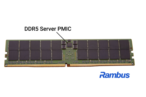 Rambus DDR5 PMIC on DDR5 RDIMM.