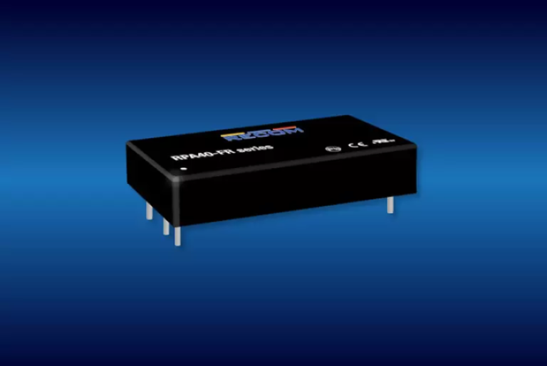 Recom Power’s RPA40-FR series DC/DC converter.