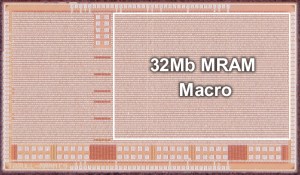 Renesas Electronics' Embedded STT-MRAM test chip. 