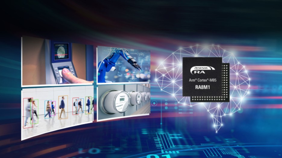 Key applications for Renesas' RA8 Series MCUs.