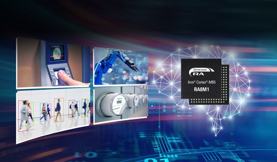 Key applications for Renesas' RA8 Series MCUs.