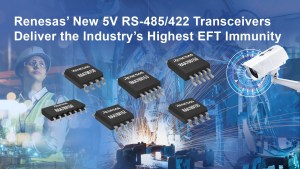 Renesas RS-485/422 transceivers 