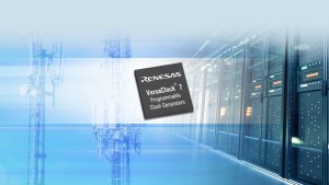 Renesas VersaClock 7 programmable clock generators.