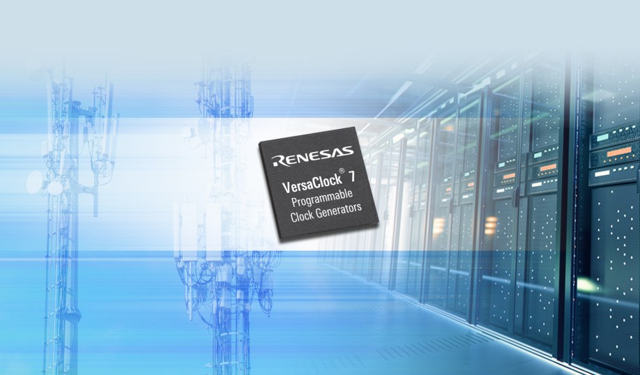 Renesas VersaClock 7 programmable clock generators.