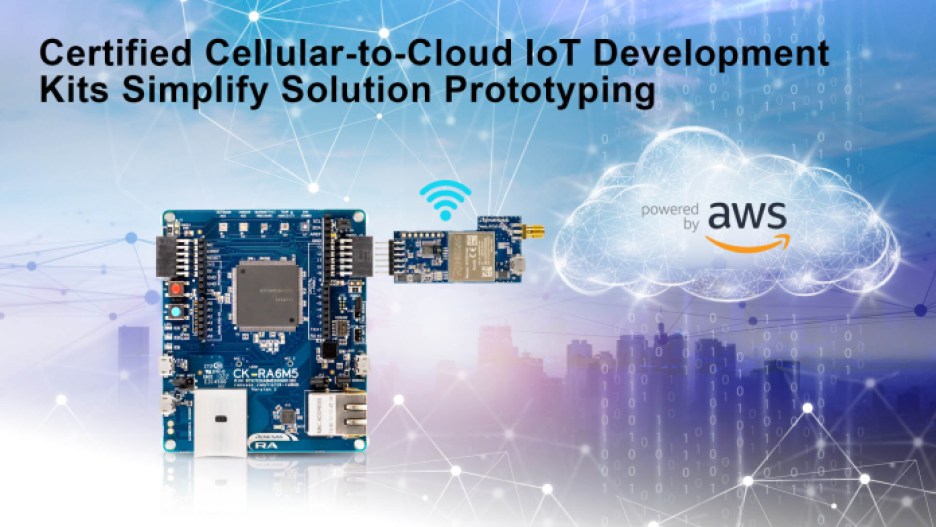 Renesas’s cellular-to-cloud development kits.