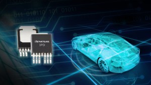 Renesas' RAJ2810024H12HPD intelligent power device for automotive E/E architectures.