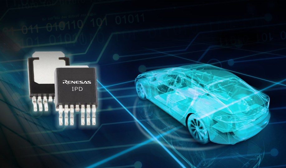 Renesas' RAJ2810024H12HPD intelligent power device for automotive E/E architectures.