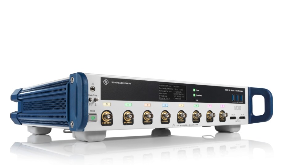 Rohde & Schwarz's MXO 5C oscilloscope series.