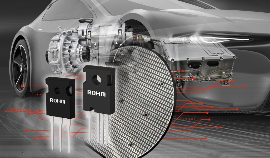 Rohm Semiconductors 4th generation SiC MOSFETs for automotive applications.