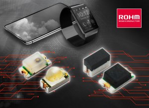 Rohm Semiconductor's SWIR LED and photodiodes for portable and wearable applications.