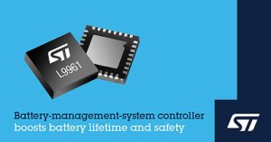 STMicroelectronics' L9961 BMS controller.