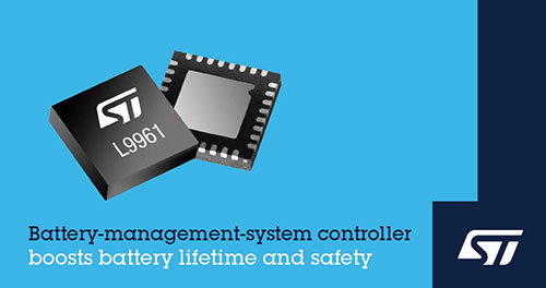 STMicroelectronics' L9961 BMS controller.